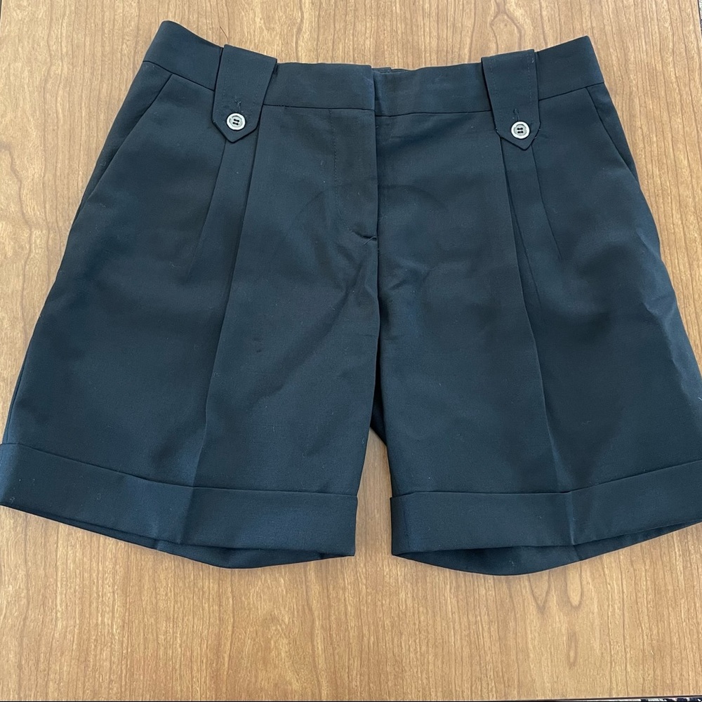 DOLCE & GABANA black dress shorts